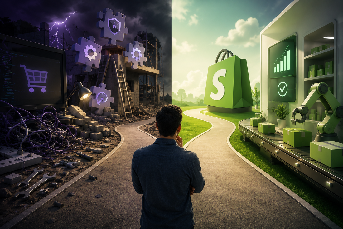 woocommerce vs shopify