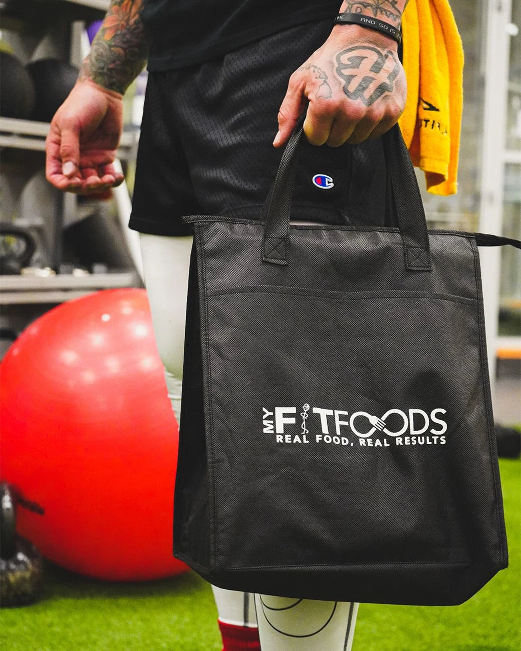 MyFitFoods brand photography